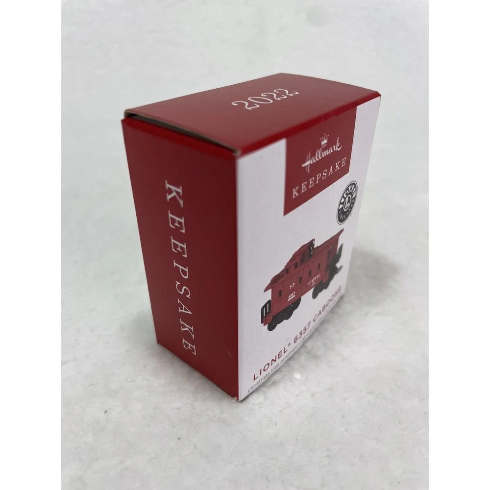 Hallmark Keepsake 2022‎ Lionel 6357 Caboose Ornament